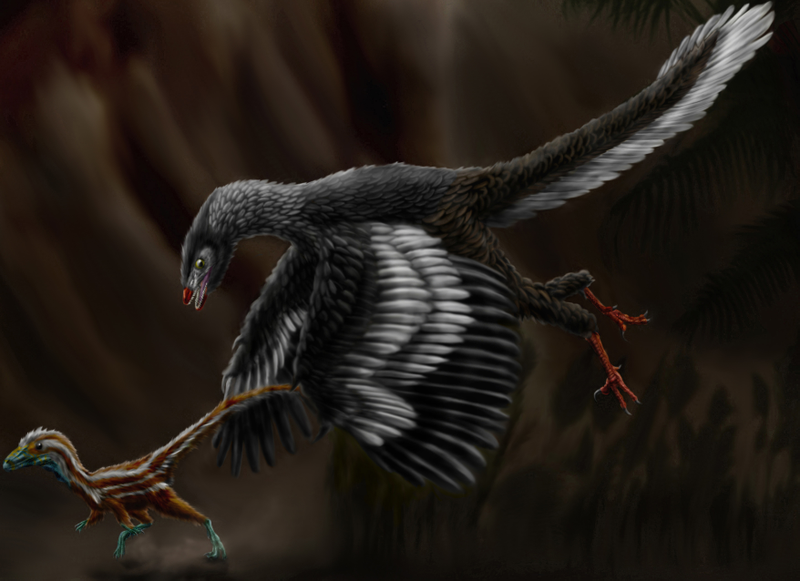 Illustration for article titled Nadie entiende cómo volaba este dinosaurio, pero aparentemente lo hacía